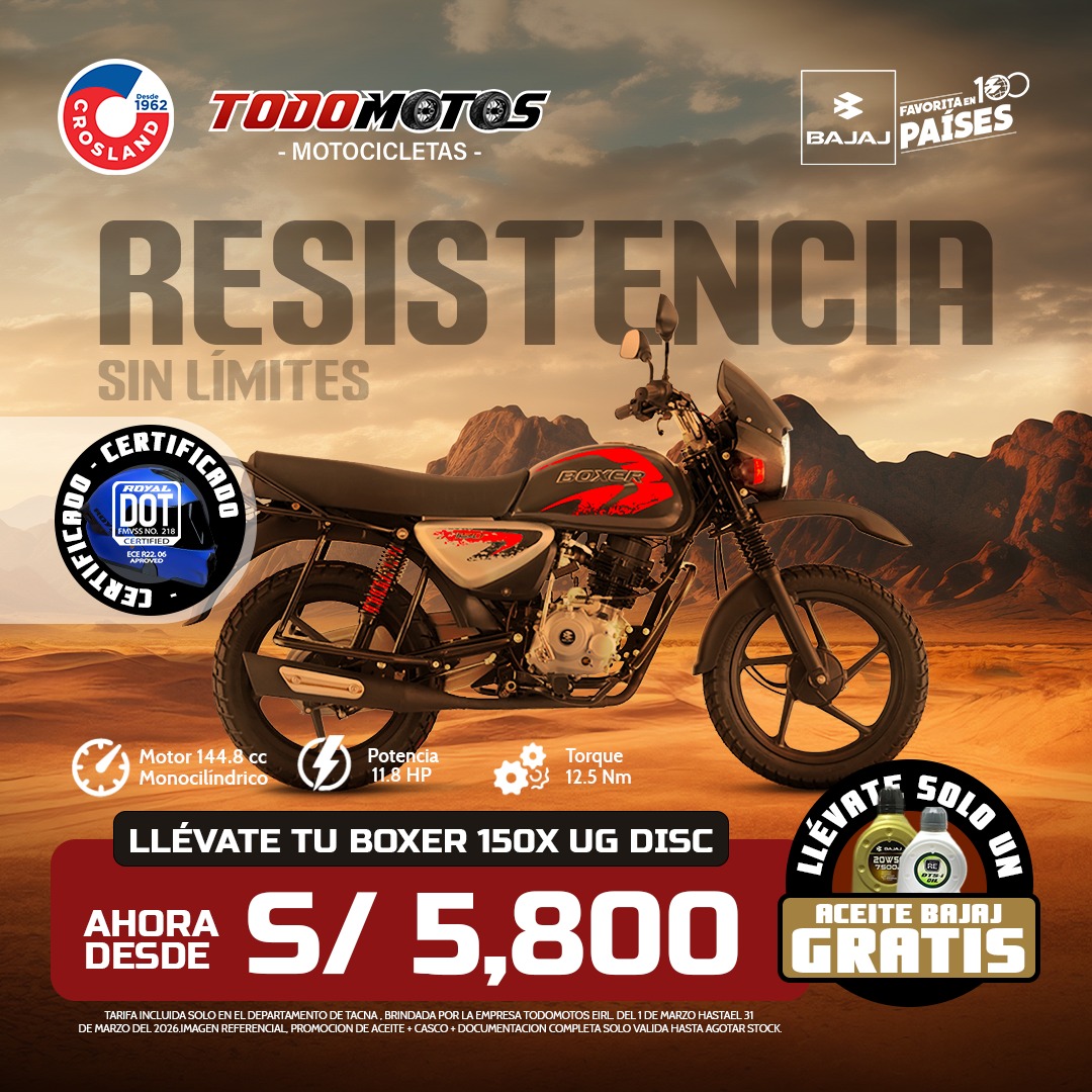 Boxer 150X UG Disc