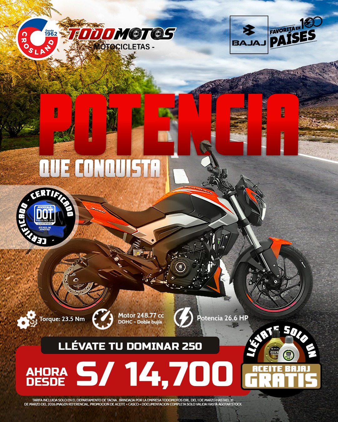 Dominar 250
