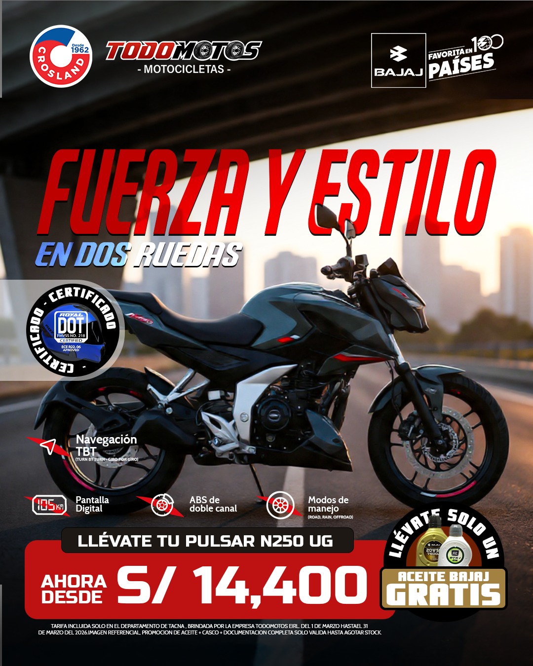 Pulsar N250