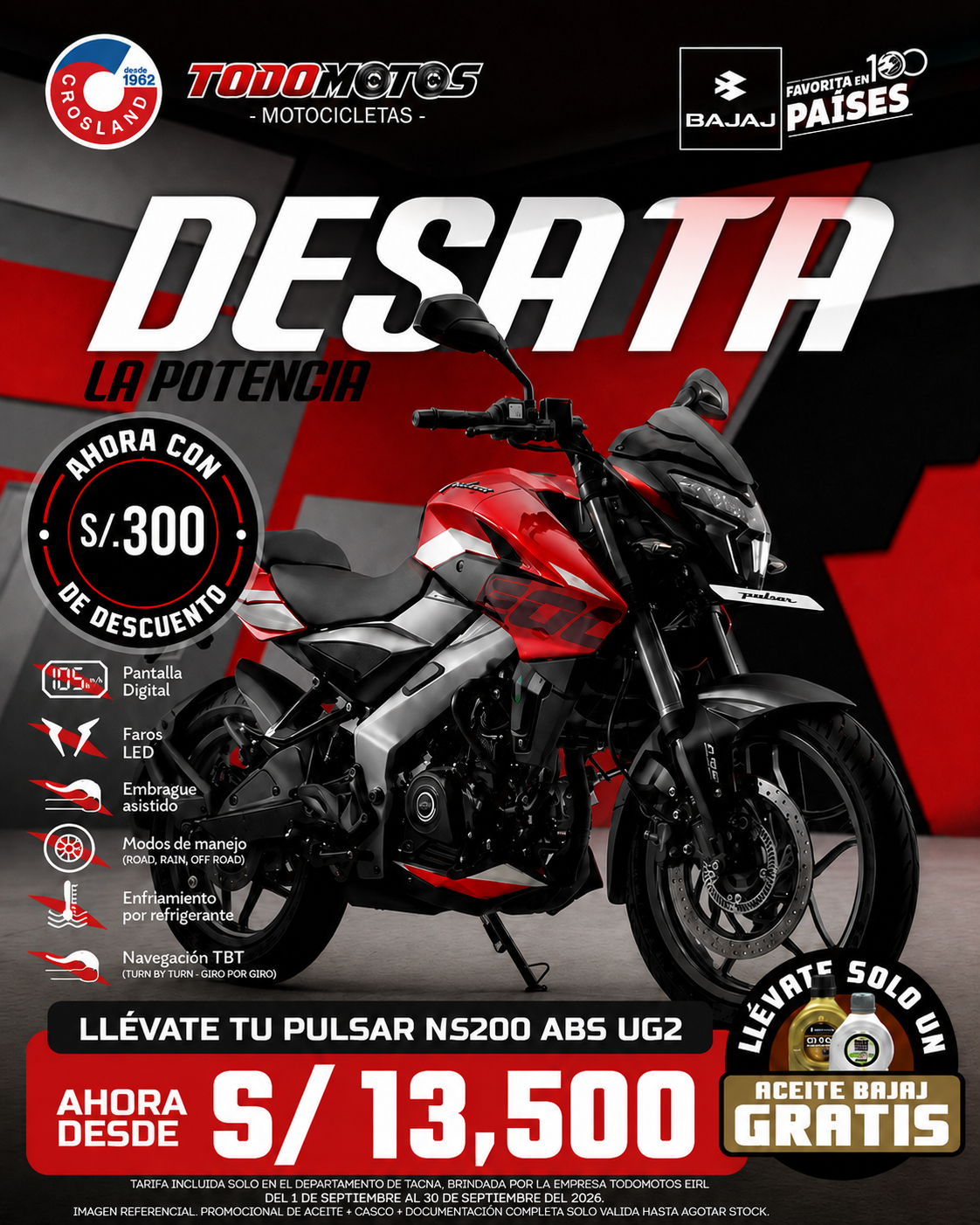 Pulsar NS200