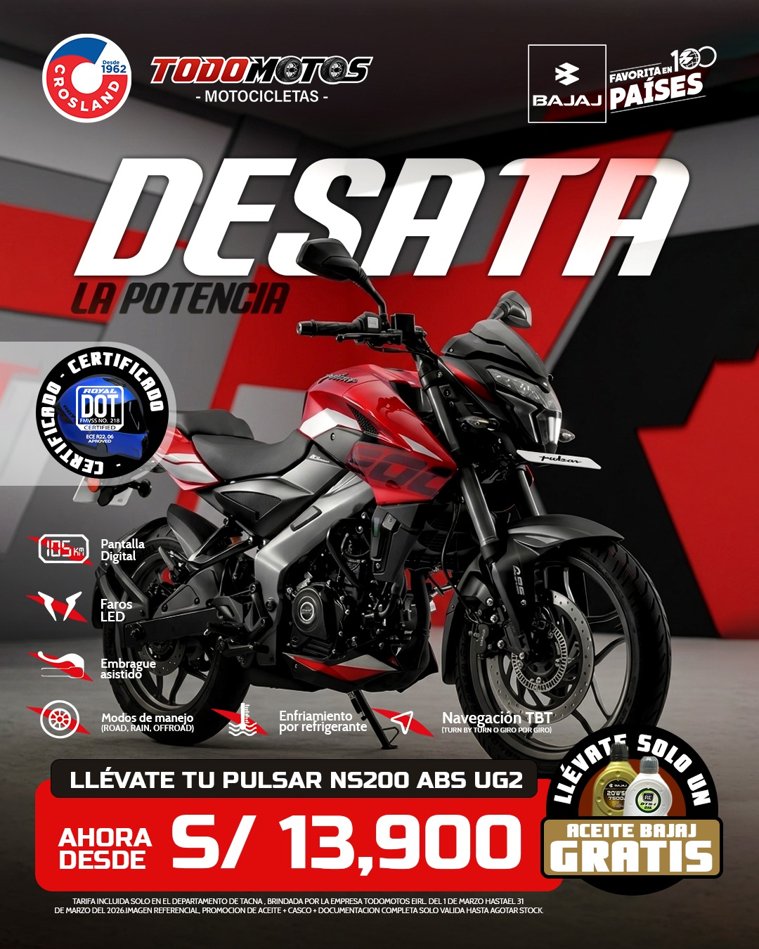 Pulsar NS200